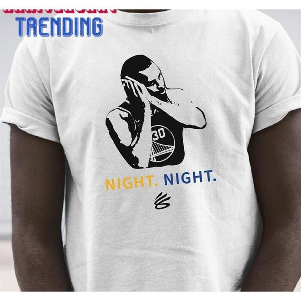 Night Shirt Steph Curry Tshirt